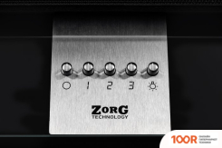 Кухонная вытяжка ZorG ARSTAA 60C M (ЧЕРНЫЙ/НЕРЖАВЕЮЩАЯ СТАЛЬ, 650 КУБ. М/Ч) (41503)