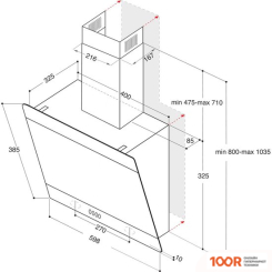 Кухонная вытяжка Whirlpool WHVP 62F LT W (41353)