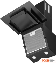 Кухонная вытяжка Weissgauff YOTA 506 TOUCH BLACK GLASS (41304)