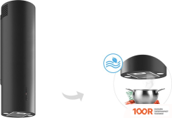 Кухонная вытяжка Weissgauff TUBUS 90 BL (41289)