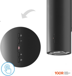 Кухонная вытяжка Weissgauff TUBUS 90 BL (41289)