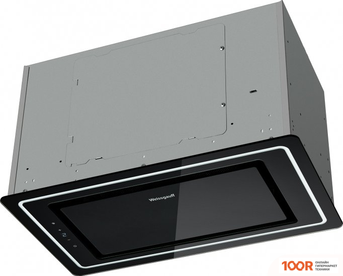 Кухонная вытяжка Weissgauff QUADRA 606 BLACK (41239)