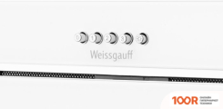 Кухонная вытяжка Weissgauff PILOT 600 PB WHITE GLASS (41235)