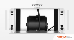 Кухонная вытяжка Weissgauff PILOT 600 PB WHITE GLASS (41235)