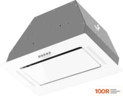 Кухонная вытяжка Weissgauff PILOT 600 PB WHITE GLASS (41235)