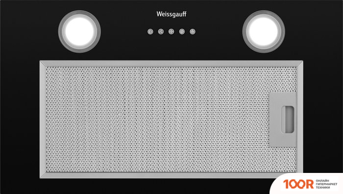 Кухонная вытяжка Weissgauff BOX 600 PB BL (41187)