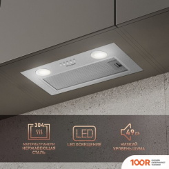 Кухонная вытяжка Weissgauff BOX 455 INOX (41185)