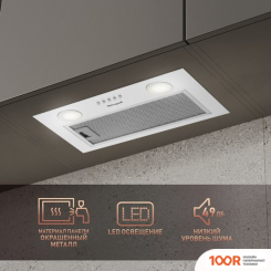 Кухонная вытяжка Weissgauff BOX 452 WHITE (41184)