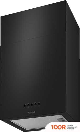 Кухонная вытяжка Weissgauff BOX 40 PB BLACK (41181)