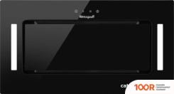 Кухонная вытяжка Weissgauff BLANK 600 TOUCH BLACK GLASS (41172)
