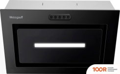 Кухонная вытяжка Weissgauff AURA 456 PB BLACK GLASS (41159)