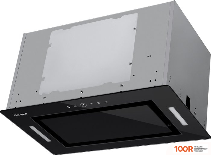 Кухонная вытяжка Weissgauff AURA 1200-72 SENSOR REMOTE BL (41154)