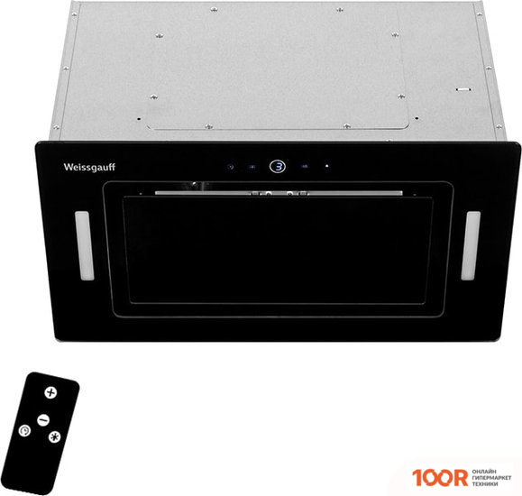 Кухонная вытяжка Weissgauff AURA 1200 REMOTE BL (41152)