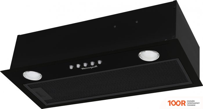 Кухонная вытяжка Weissgauff ALPHA 50 PB BL (41142)