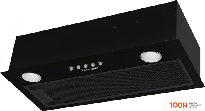 Кухонная вытяжка Weissgauff ALPHA 45 PB BL (41139)