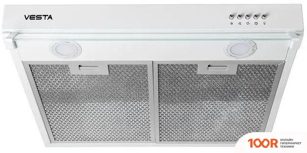 Кухонная вытяжка Vesta VP960 WH (БЕЛЫЙ) (41130)