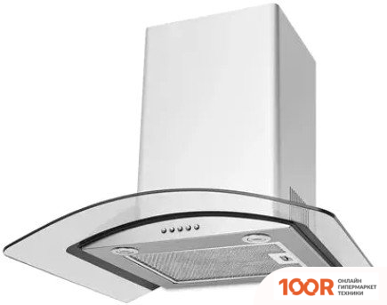 Кухонная вытяжка Vesta VCG660 WH (БЕЛЫЙ) (41126)