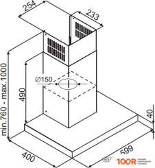 Кухонная вытяжка Solgaz OTG-60 (41027)