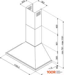 Кухонная вытяжка Smeg KPF12WH (40984)