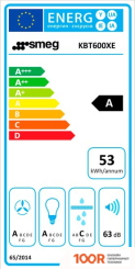 Кухонная вытяжка Smeg KBT600XE (40959)