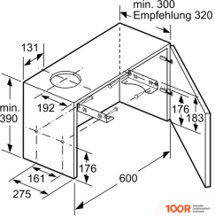 Кухонная вытяжка Siemens IQ100 LI63LA525 (40915)