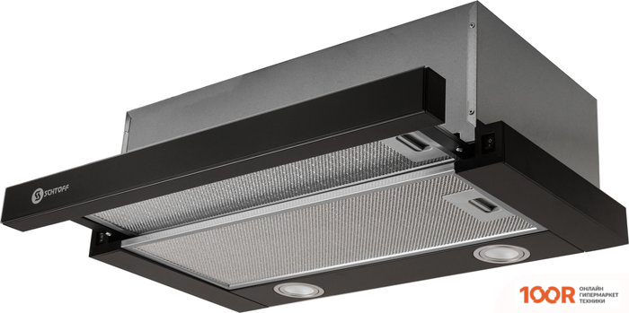 Кухонная вытяжка Schtoff TF-5250 GBK (ЧЕРНЫЙ) (40881)