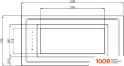 Кухонная вытяжка Schtoff PLANET 60 BLACK (ЧЕРНЫЙ) (40862)