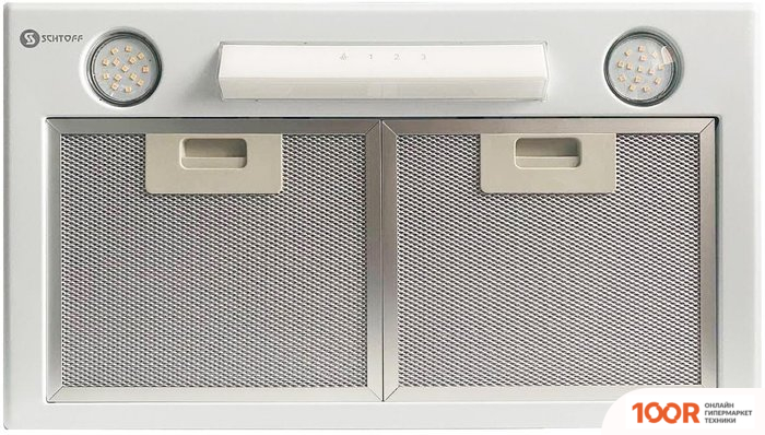 Кухонная вытяжка Schtoff HGL (БЕЛЫЙ) (40842)