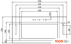 Кухонная вытяжка Schtoff GALA 60 (БЕЛЫЙ) (40836)