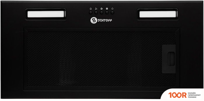 Кухонная вытяжка Schtoff ELEMENTO 60 (ЧЕРНЫЙ) (40835)