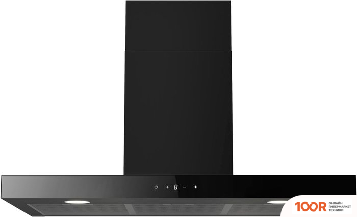 Кухонная вытяжка Schtoff AMG TD 900 BLACK (ЧЕРНЫЙ) (40818)