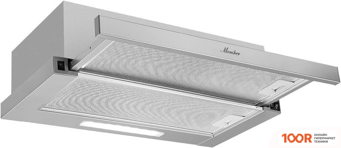 Кухонная вытяжка Monsher LAUTREC 60 ACIER (40655)