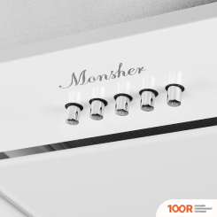 Кухонная вытяжка Monsher INNA 40 BLANC (БЕЛЫЙ) (40653)