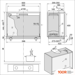 Кухонная вытяжка Miele DAS 2620 EXTA (40623)