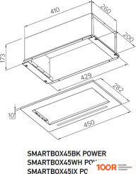 Кухонная вытяжка Meferi SMARTBOX52IX POWER (40510)