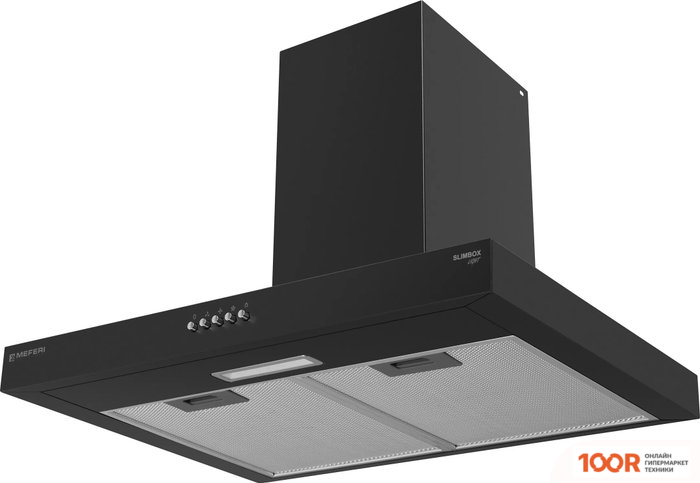 Кухонная вытяжка Meferi SLIMBOX60BK LIGHT (40505)