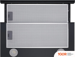 Кухонная вытяжка Meferi SLIDEBOX60BK GLASS ULTRA (40498)