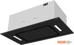 Кухонная вытяжка Meferi INBOX60BK MATT GLASS ULTRA (40472)