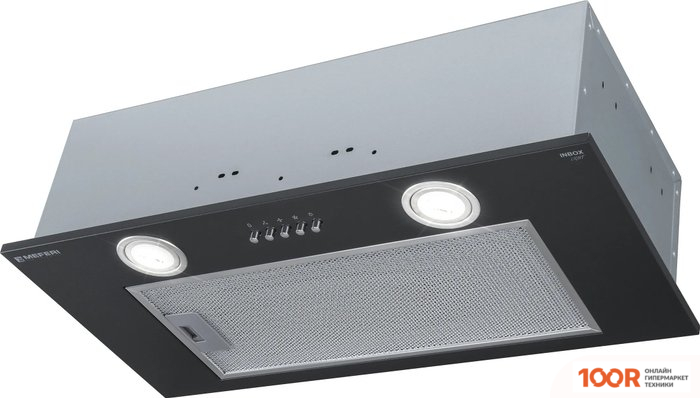 Кухонная вытяжка Meferi INBOX60BK LIGHT (40471)