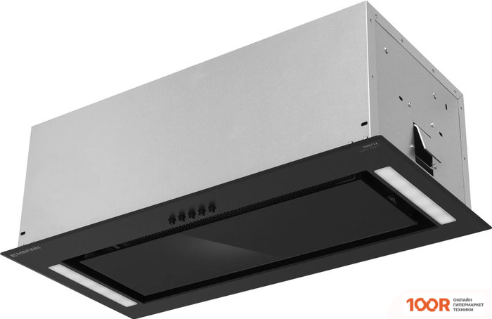 Кухонная вытяжка Meferi INBOX60BK GLASS POWER (40469)