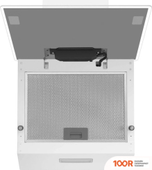 Кухонная вытяжка Meferi AIRBOX45WH LIGHT (40432)