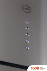 Кухонная вытяжка MBS MILTONIA 160 ISLAND GLASS (40416)