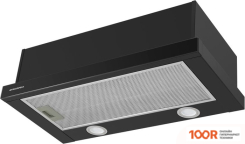 Кухонная вытяжка MAUNFELD VS LIGHT (GLASS) 60 (ЧЕРНОЕ СТЕКЛО) (40398)