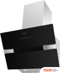 Кухонная вытяжка MAUNFELD MERSEY 50 (ЧЕРНЫЙ/ВСТАВКА САТИН) (40333)