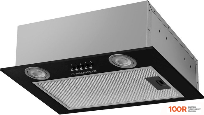 Кухонная вытяжка MAUNFELD BAY 45 PUSH (ЧЕРНЫЙ) (40225)