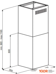 Кухонная вытяжка MAUNFELD BATH ISLA 402 (НЕРЖАВЕЮЩАЯ СТАЛЬ) (40211)