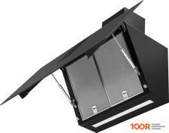 Кухонная вытяжка MAUNFELD AURORA 90 (ЧЕРНЫЙ МАТОВЫЙ) (40195)