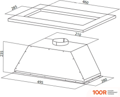 Кухонная вытяжка Making Oasis Everywhere VM-50W (V) (40161)