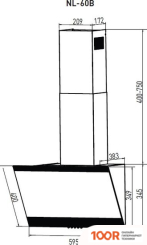 Кухонная вытяжка Making Oasis Everywhere NL-60B (40074)