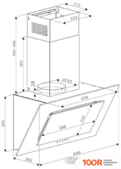 Кухонная вытяжка Making Oasis Everywhere ND-60B (40060)